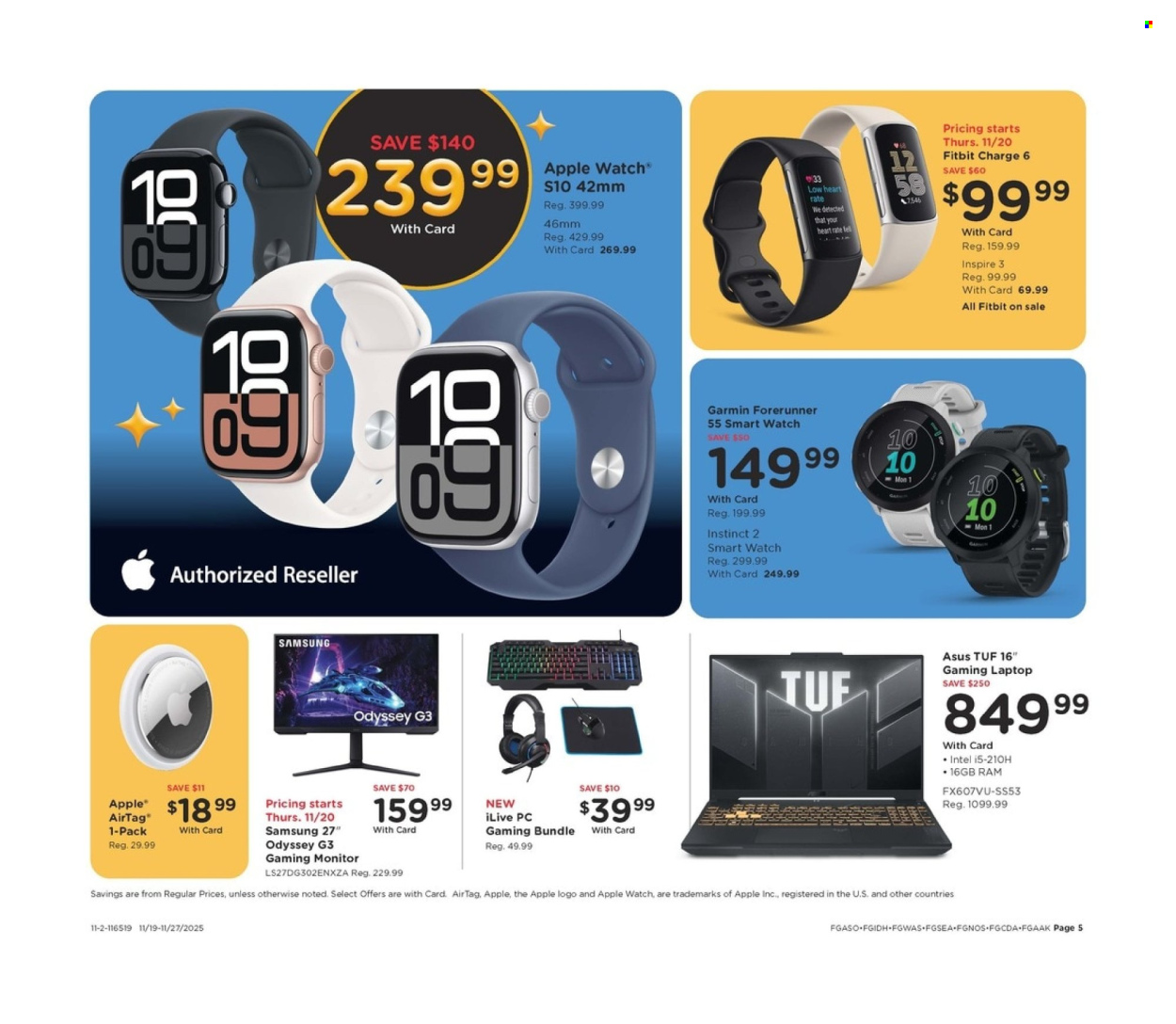 Fred Meyer ad - 11/19/2025 - 11/27/2025. Page 6