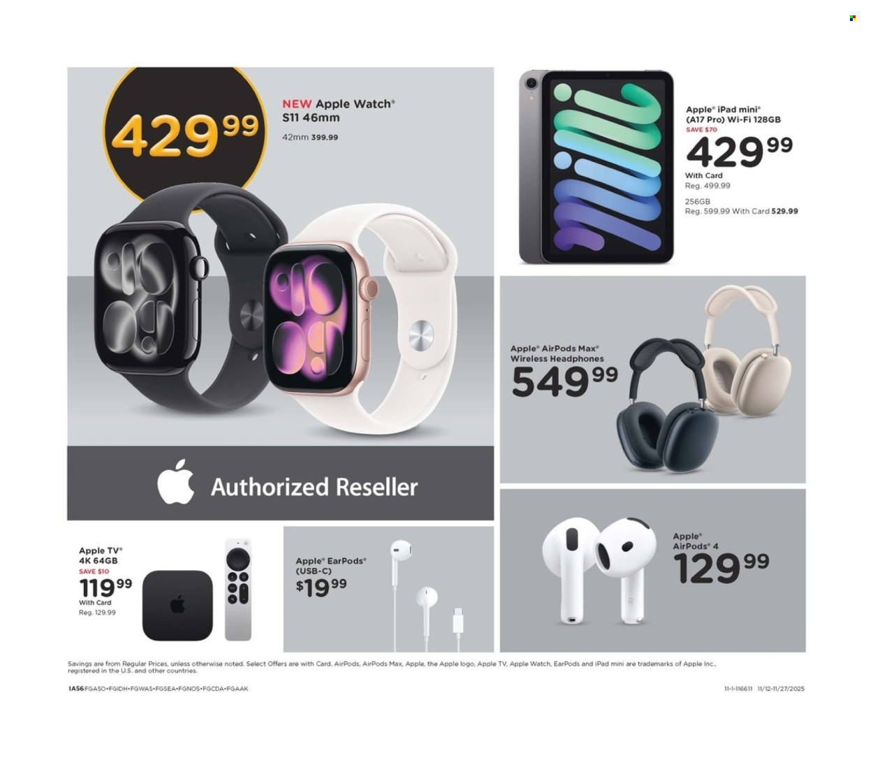 Fred Meyer ad - 11/19/2025 - 11/27/2025. Page 8