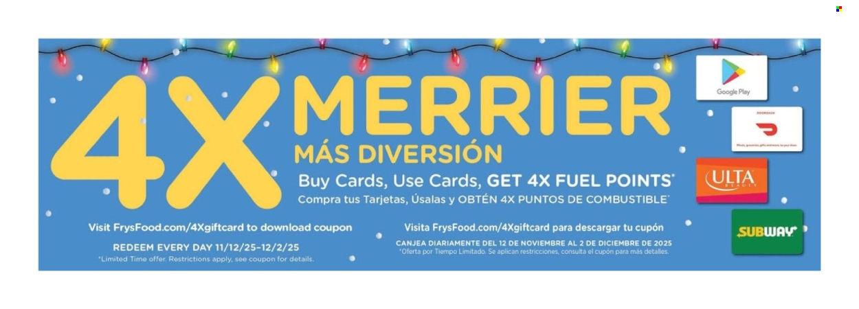 Fry’s ad - 11/19/2025 - 11/27/2025. Page 9
