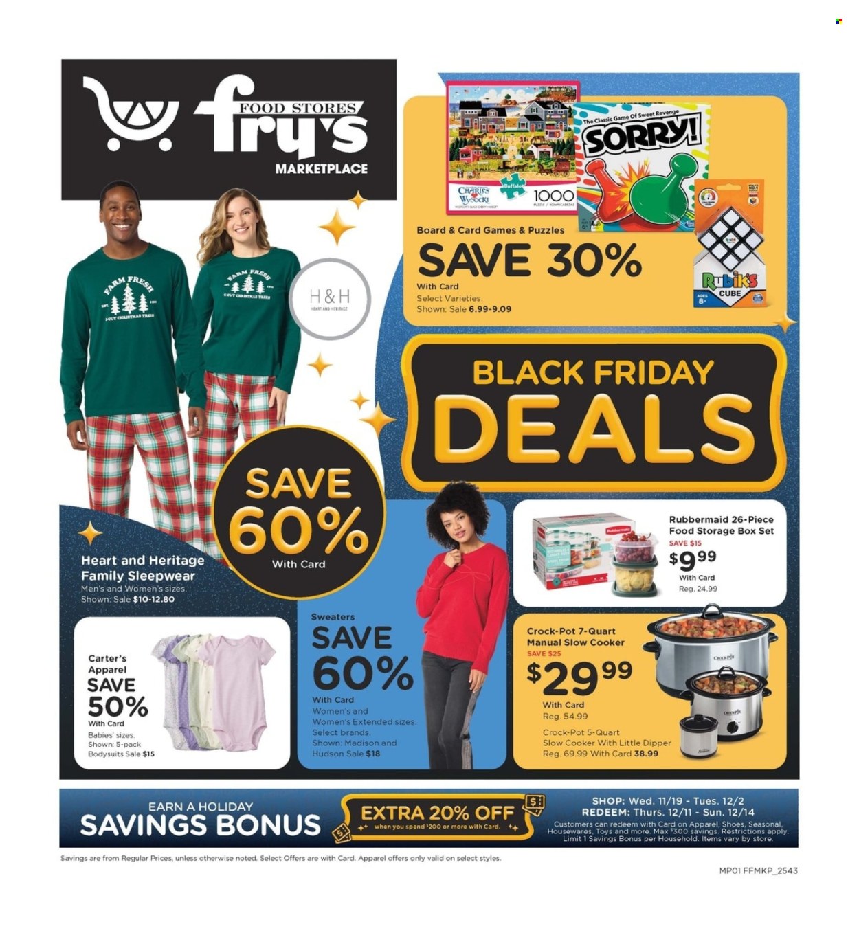 Fry’s ad - 11/28/2025 - 12/02/2025. Page 1