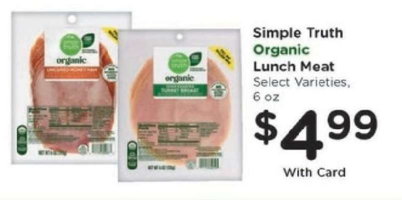 Simple Truth Organic Lunch Meat
