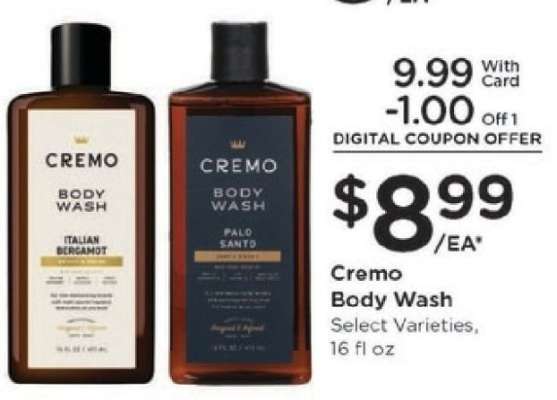Cremo Body Wash