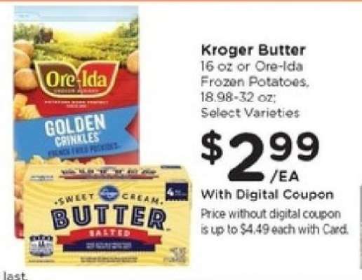 Kroger Butter