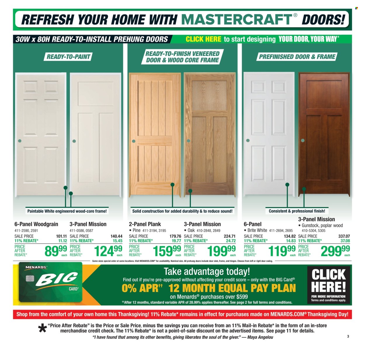 Menards ad - 11/20/2025 - 11/27/2025. Page 5