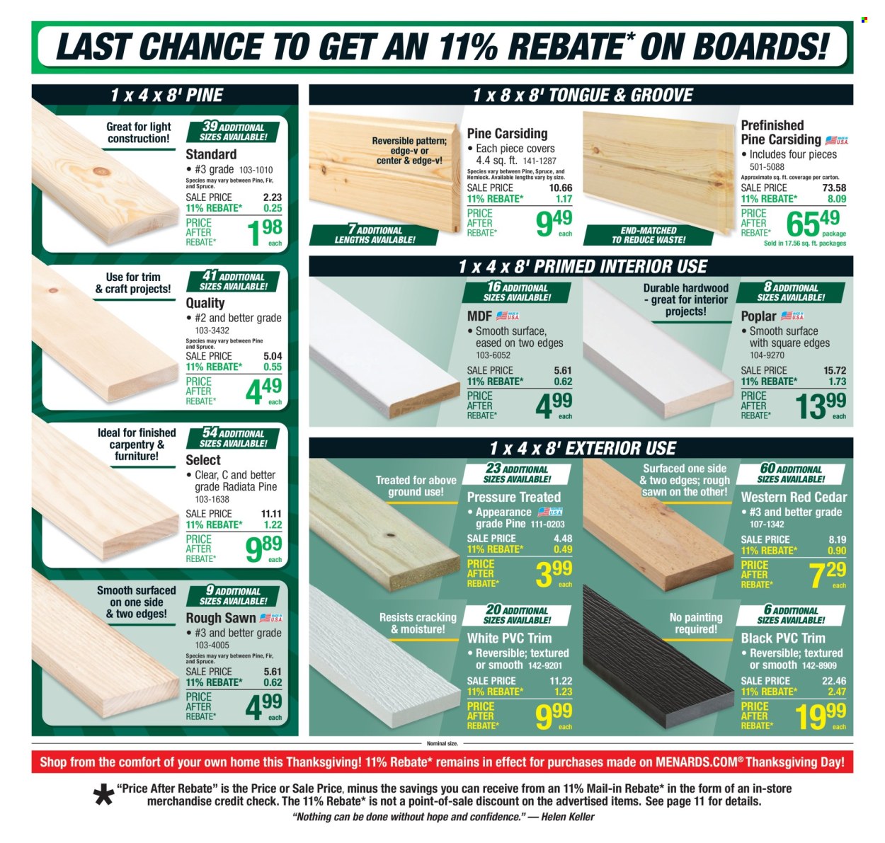 Menards ad - 11/20/2025 - 11/27/2025. Page 6