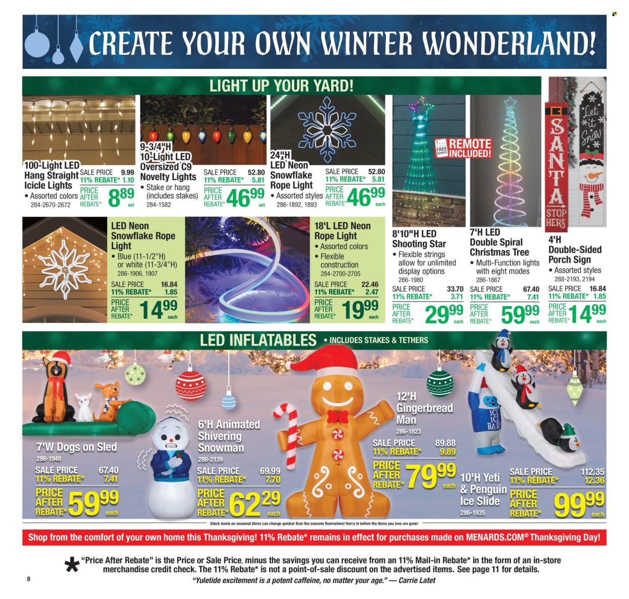 Menards ad - 11/20/2025 - 11/27/2025. Page 15