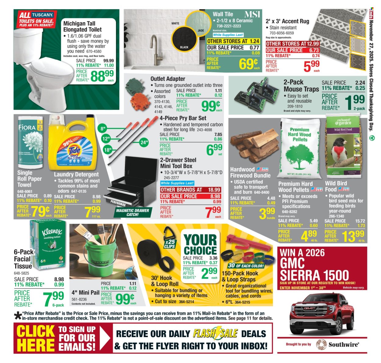 Menards ad - 11/20/2025 - 11/27/2025. Page 20