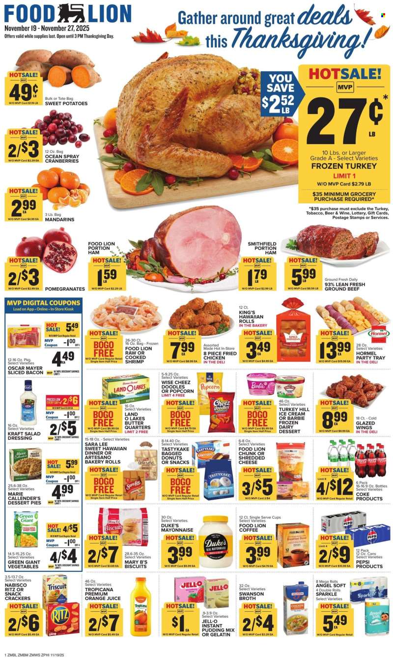 Food Lion Flyer - 11/19/2025 - 11/27/2025.