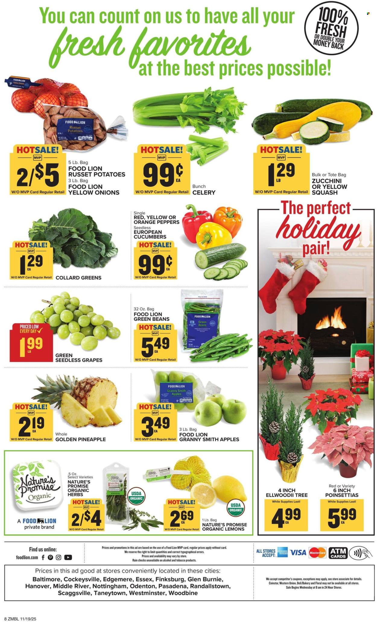 Food Lion ad - 11/19/2025 - 11/27/2025. Page 8