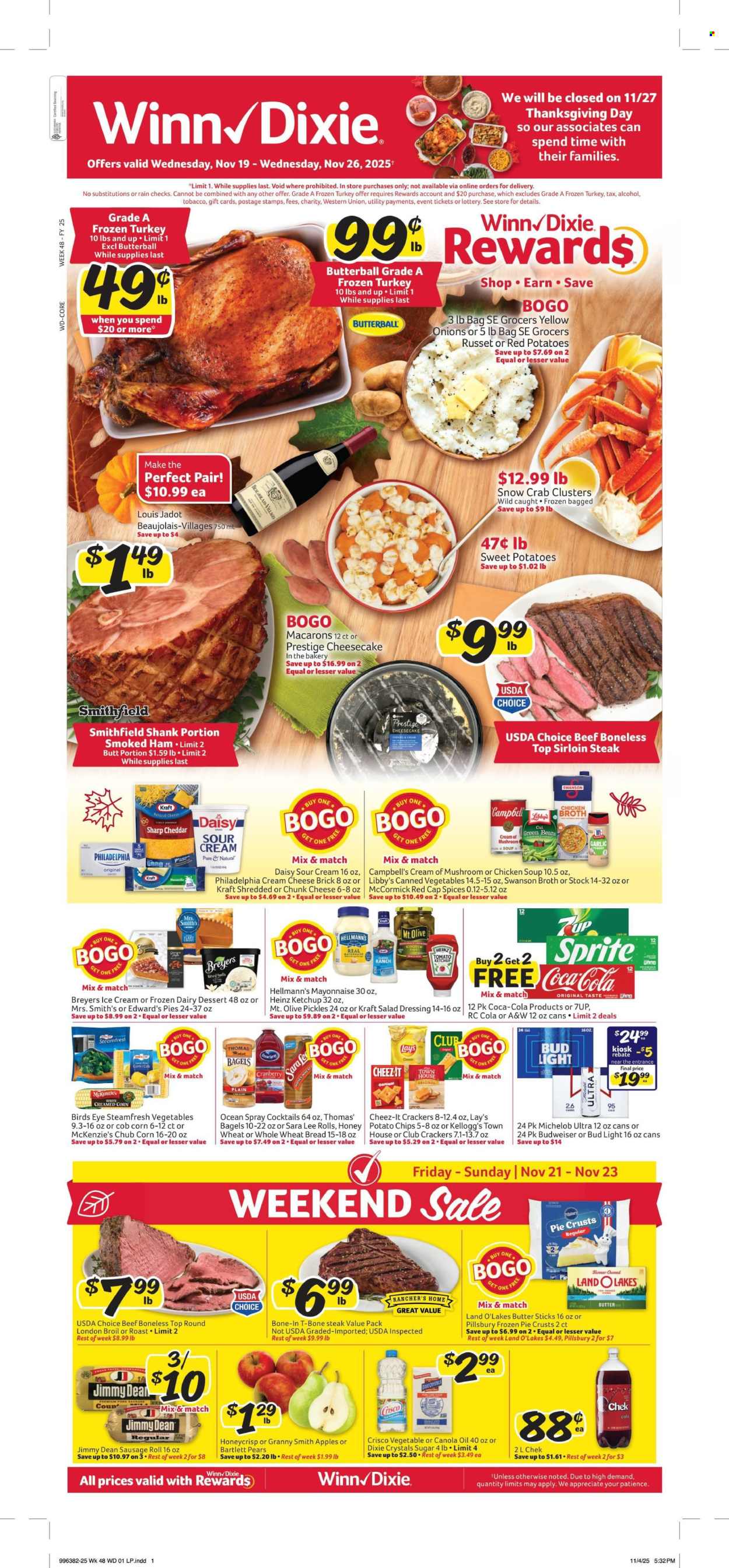 Winn Dixie ad - 11/19/2025 - 11/26/2025. Page 1