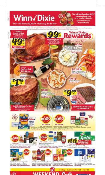 Winn Dixie Flyer - 11/19/2025 - 11/26/2025.
