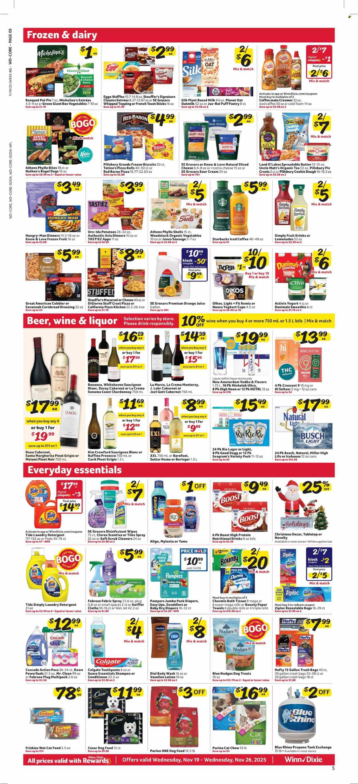 Winn Dixie ad - 11/19/2025 - 11/26/2025. Page 6