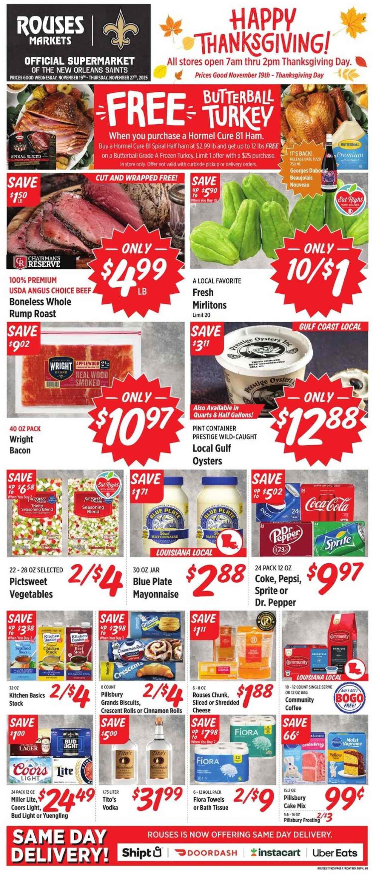 Rouses Markets ad - 11/19/2025 - 11/27/2025. Page 1