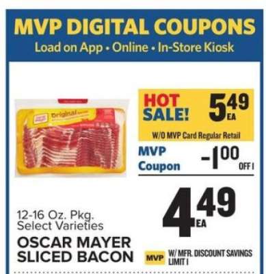 Oscar Mayer Sliced Bacon