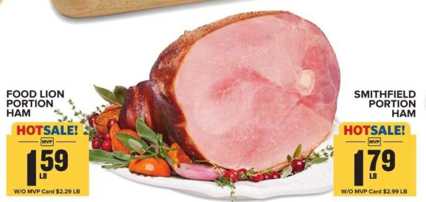 Food Lion Portion Ham
