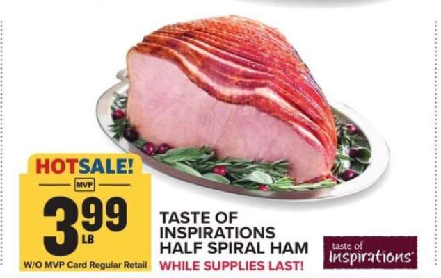 Taste of Inspirations Half Spiral Ham