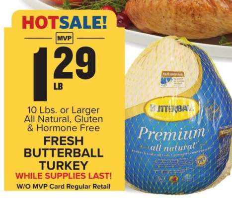 Fresh Butterball Turkey