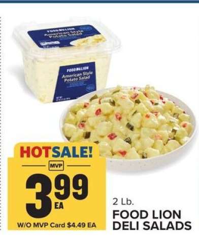 Food Lion Deli Salads