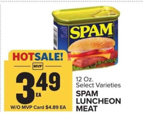 Spam Luncheon Meat