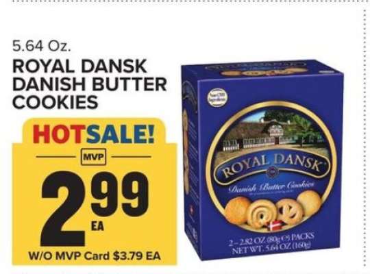 ROYAL DANSK Danish Butter Cookies
