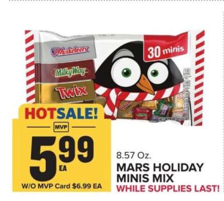 Mars Holiday Minis Mix