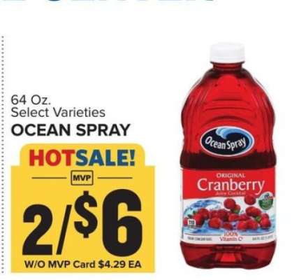Ocean Spray Cranberry Juice Cocktail