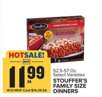 Stouffer's Family Size Dinners