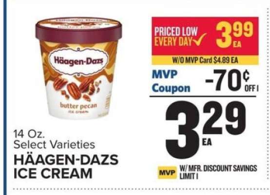 Häagen Dazs Ice Cream