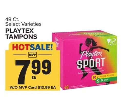 Playtex Tampons