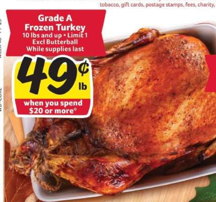 Grade A Frozen Turkey