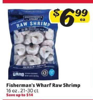 Fisherman's Wharf Raw Shrimp