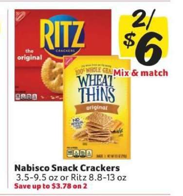 Nabisco Snack Crackers