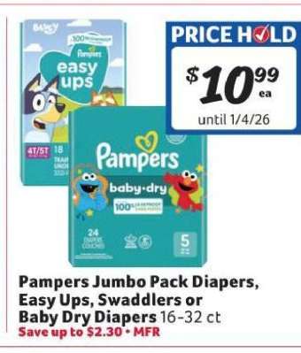 Pampers Jumbo Pack Diapers