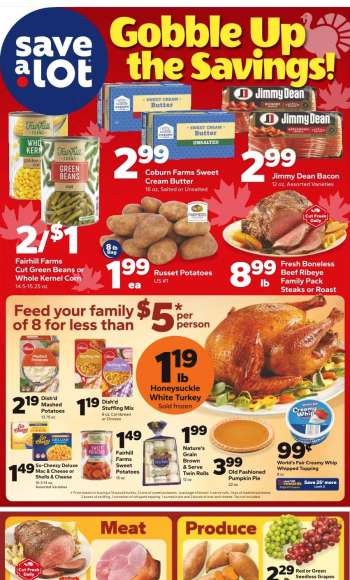Save a Lot Flyer - 11/19/2025 - 11/27/2025.