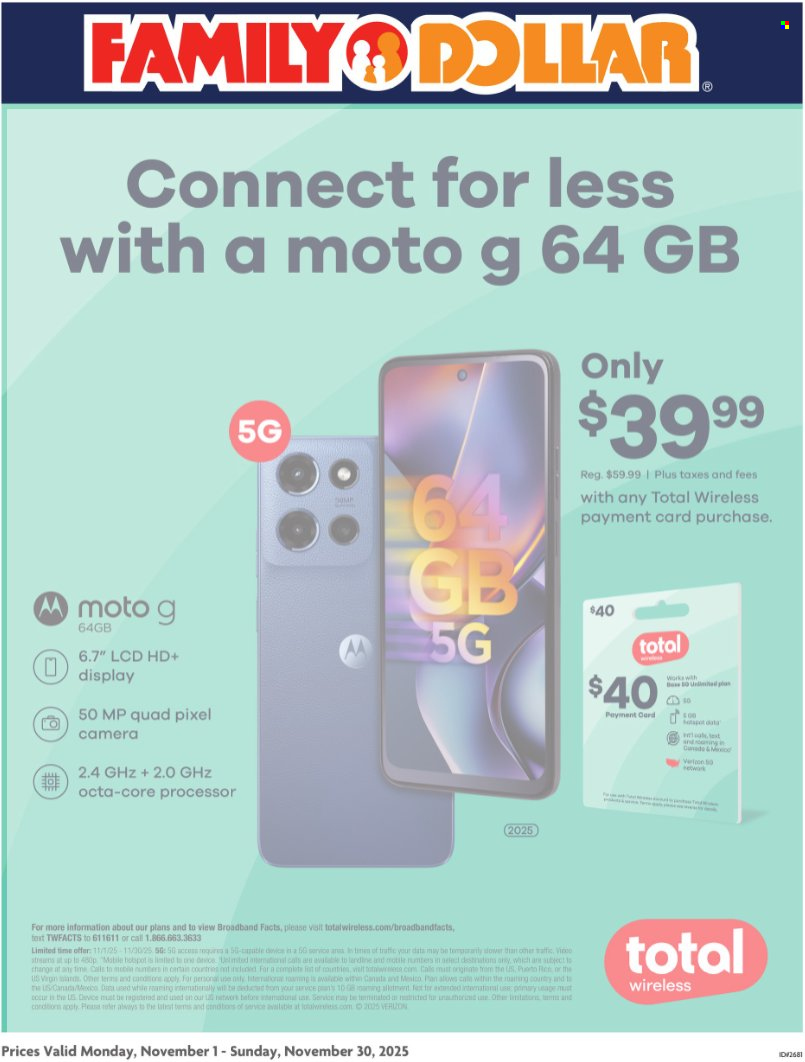 Family Dollar ad - 11/01/2025 - 11/30/2025. Page 2
