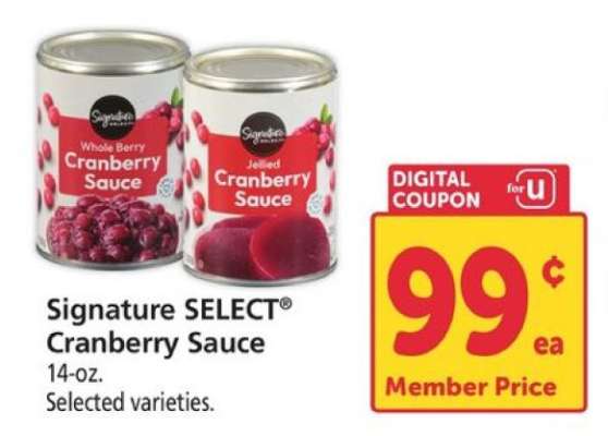 Signature Select Cranberry Sauce