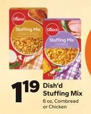 Dish'd Stuffing Mix