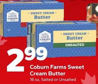 Coburn Farms Sweet Cream Butter
