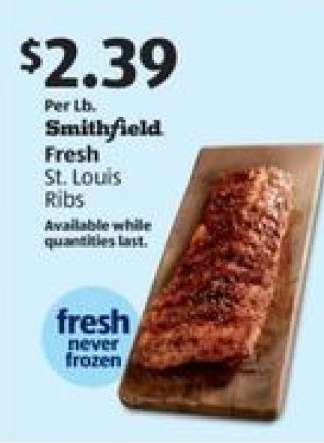 Smithfield Fresh St. Louis Ribs