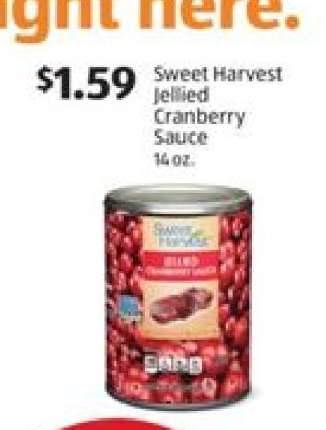Sweet Harvest Jellied Cranberry Sauce