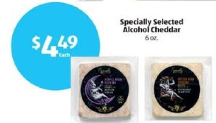 Specially Selected Alcohol Cheddar