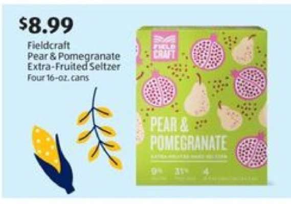 Fieldcraft Pear & Pomegranate Extra-Fruited Seltzer