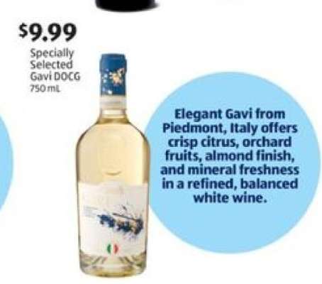 Specially Selected Gavi DOCG