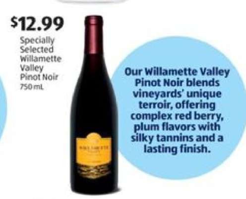 Specially Selected Willamette Valley Pinot Noir