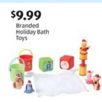 Branded Holiday Bath Toys
