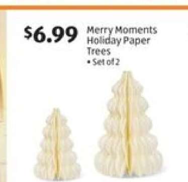 Merry Moments Holiday Paper Trees