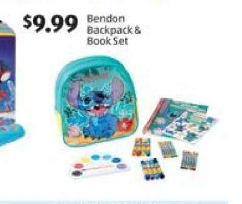 Bendon Backpack & Book Set
