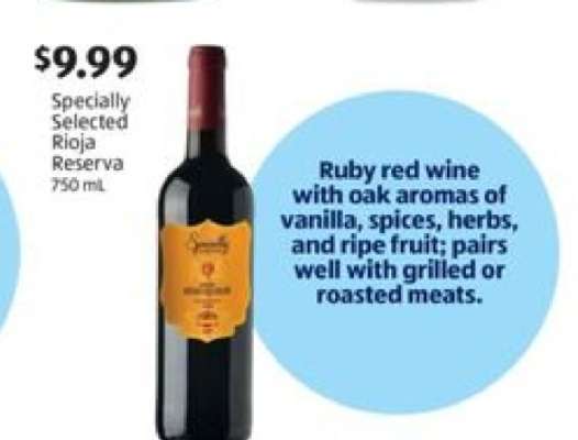 Specially Selected Rioja Reserva