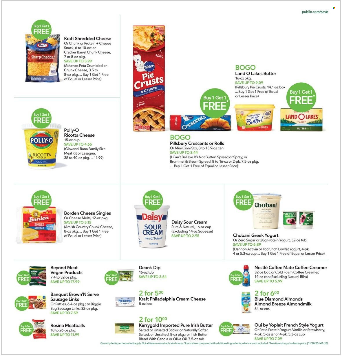 Publix ad - 11/20/2025 - 11/26/2025. Page 13