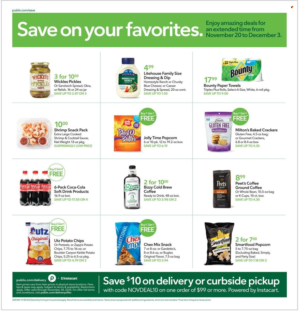 Publix ad - 11/20/2025 - 11/26/2025. Page 20